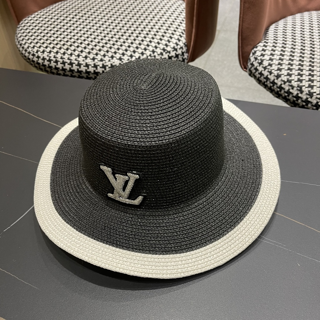 【LV路易威登】2025新款度假风礼帽，草帽，旅行必备，超好搭配，赶紧入手！