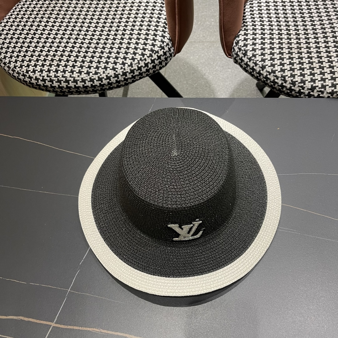 【LV路易威登】2025新款度假风礼帽，草帽，旅行必备，超好搭配，赶紧入手！