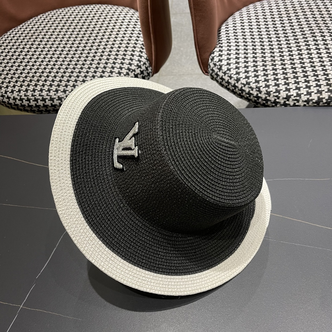 【LV路易威登】2025新款度假风礼帽，草帽，旅行必备，超好搭配，赶紧入手！