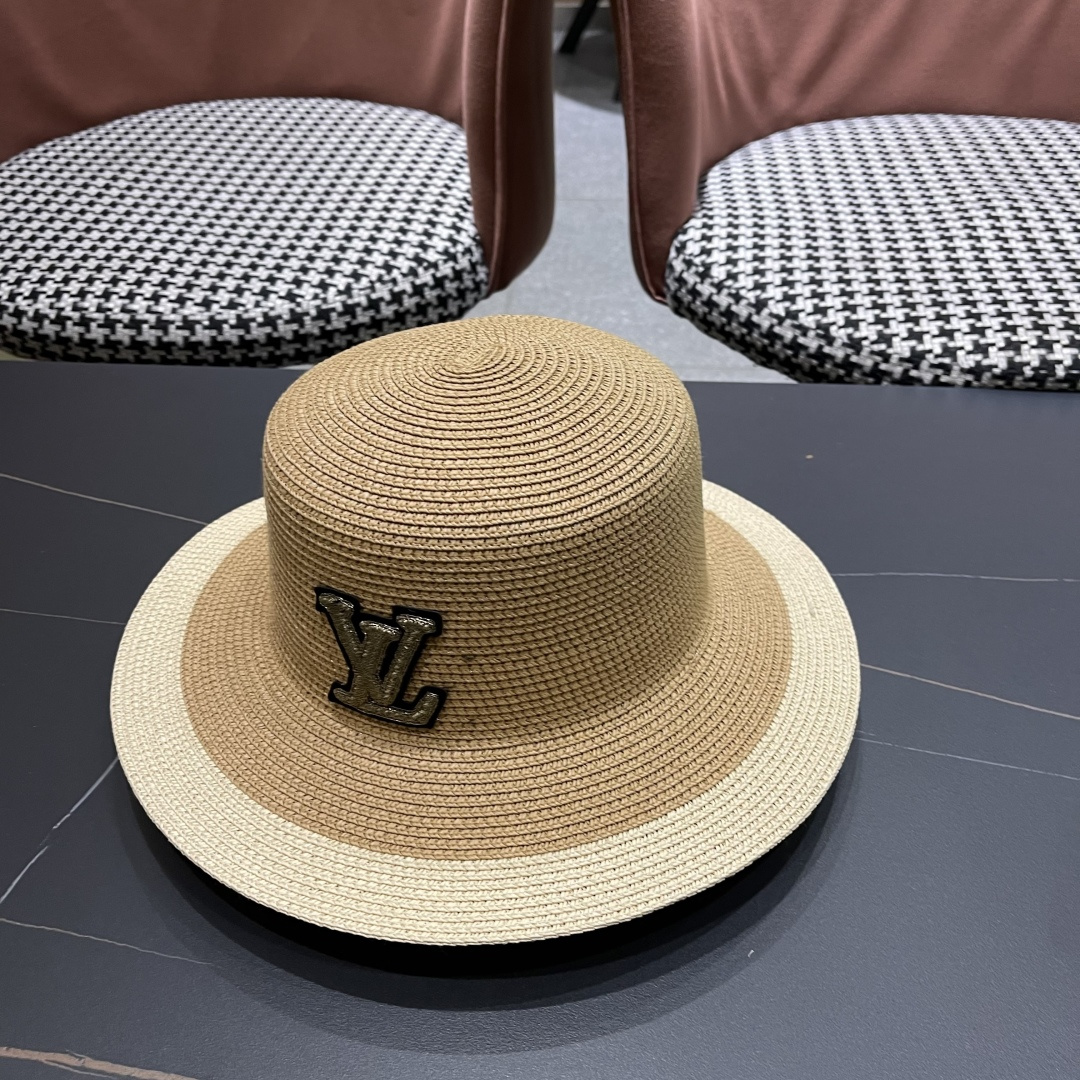 【LV路易威登】2025新款度假风礼帽，草帽，旅行必备，超好搭配，赶紧入手！