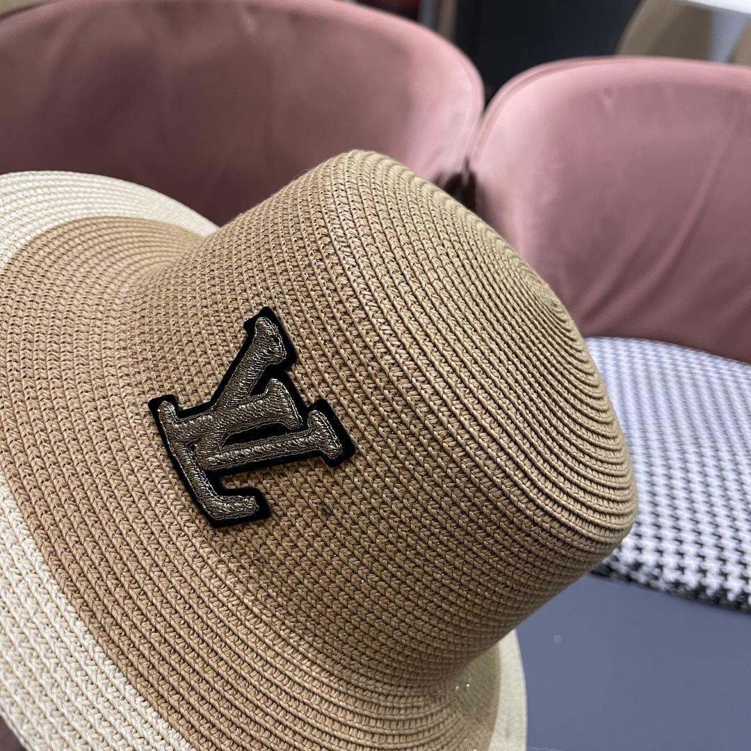 【LV路易威登】2025新款度假风礼帽，草帽，旅行必备，超好搭配，赶紧入手！