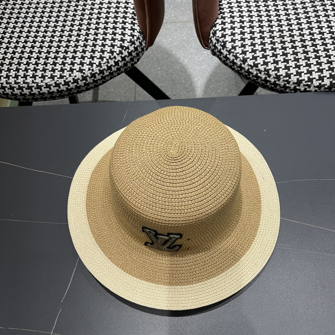【LV路易威登】2025新款度假风礼帽，草帽，旅行必备，超好搭配，赶紧入手！