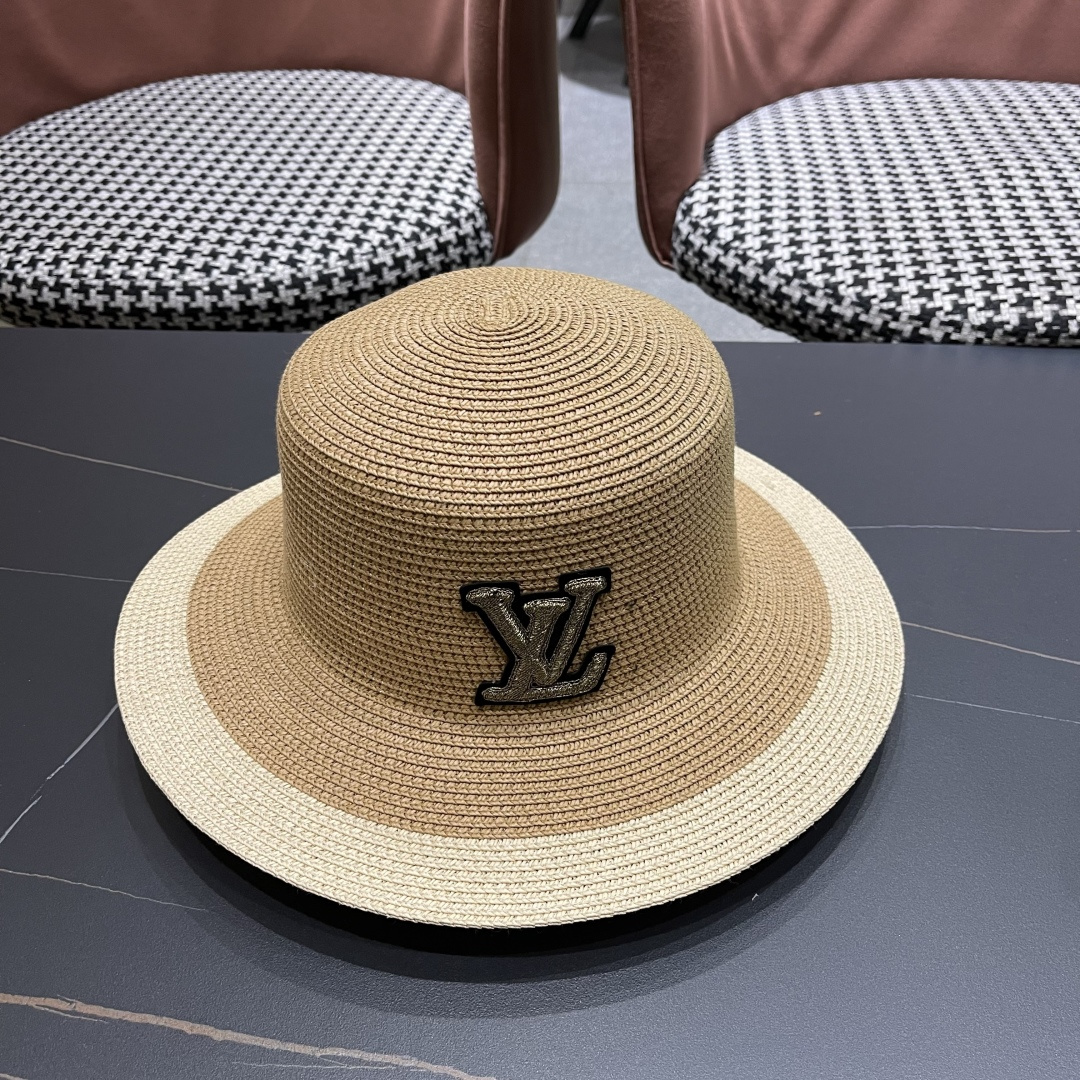 【LV路易威登】2025新款度假风礼帽，草帽，旅行必备，超好搭配，赶紧入手！