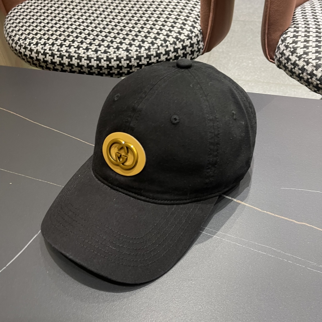  古奇Gucci～2025春季新款 简约高级感棒球帽

