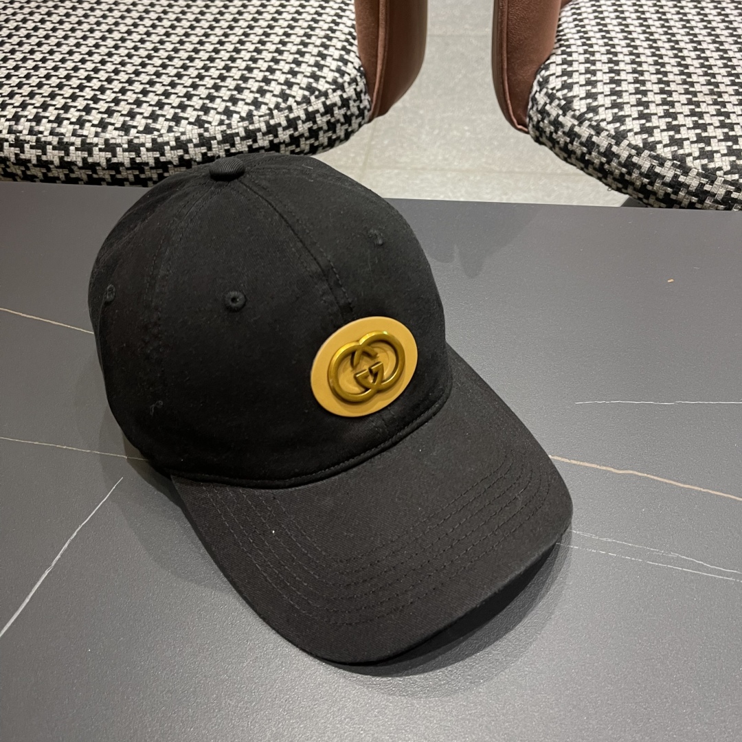  古奇Gucci～2025春季新款 简约高级感棒球帽
