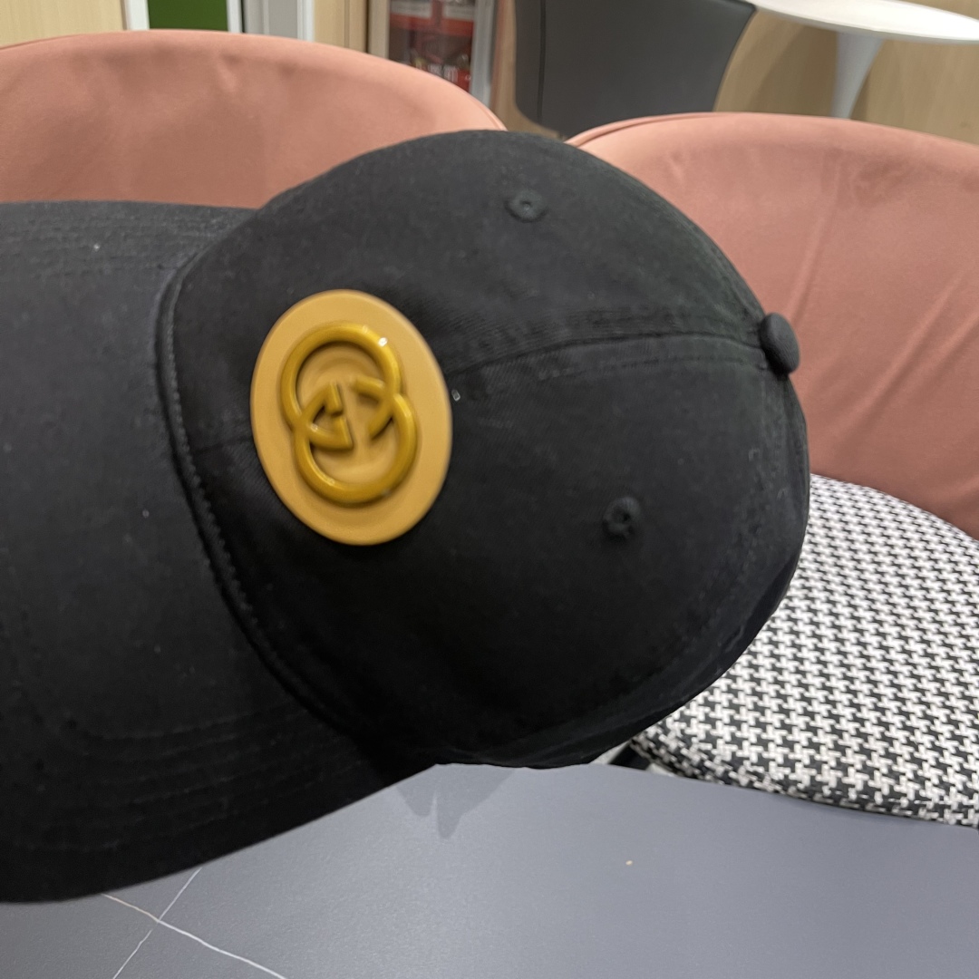  古奇Gucci～2025春季新款 简约高级感棒球帽
