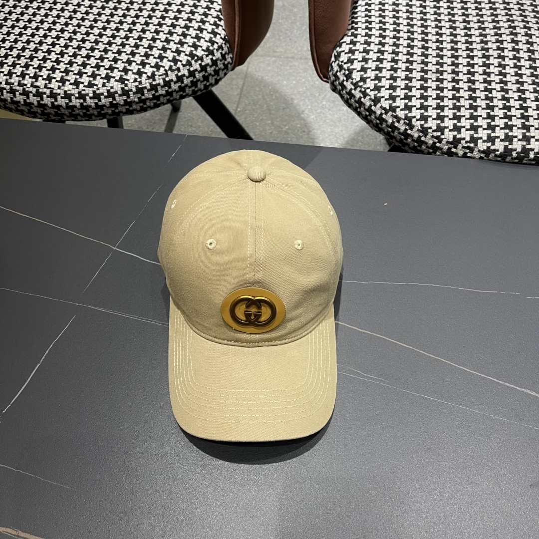  古奇Gucci～2025春季新款 简约高级感棒球帽
