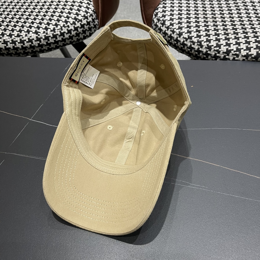  古奇Gucci～2025春季新款 简约高级感棒球帽
