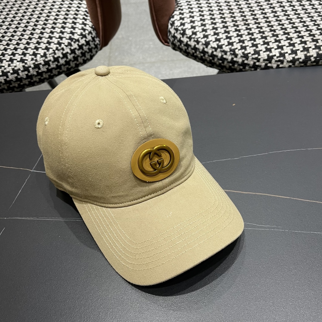  古奇Gucci～2025春季新款 简约高级感棒球帽
