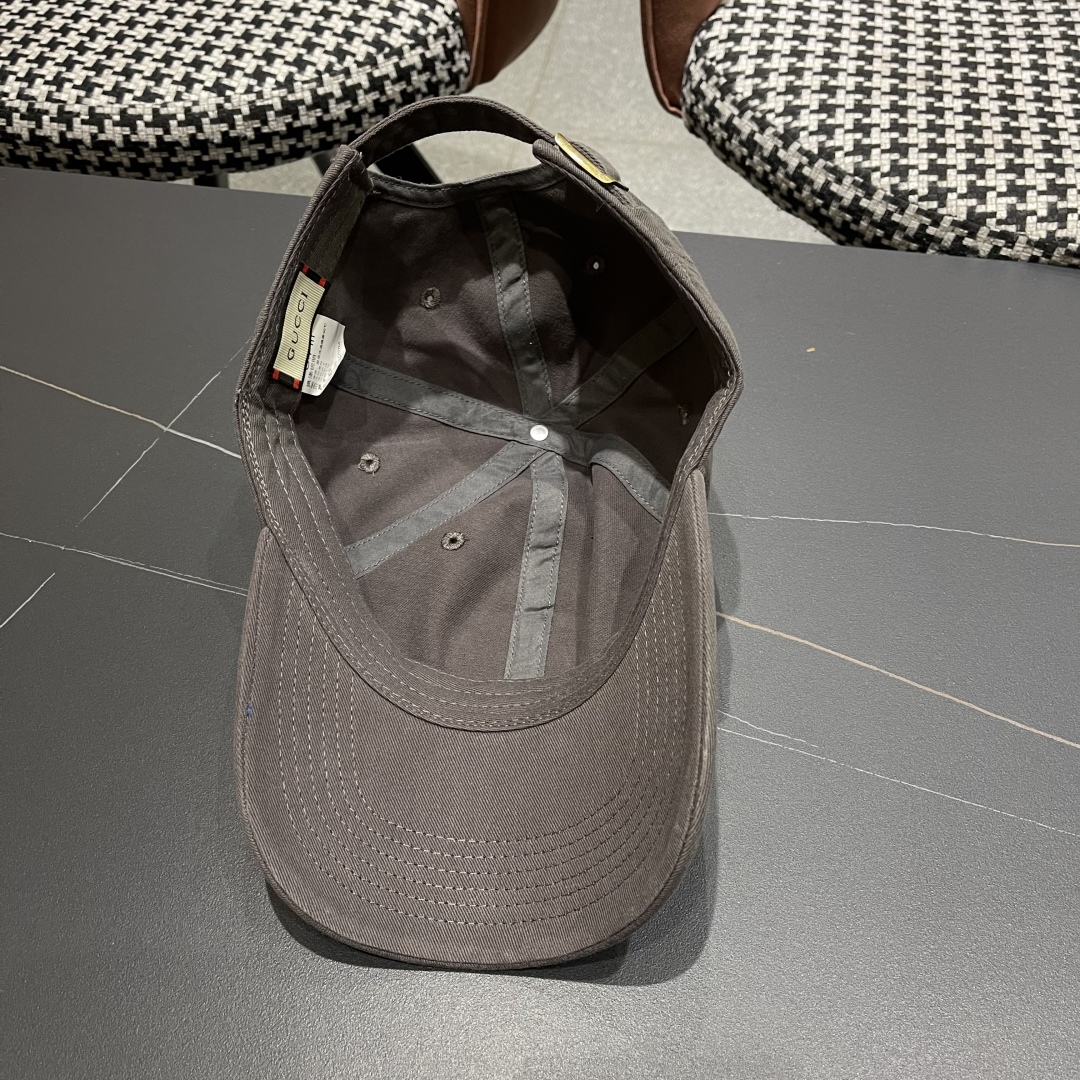  古奇Gucci～2025春季新款 简约高级感棒球帽
