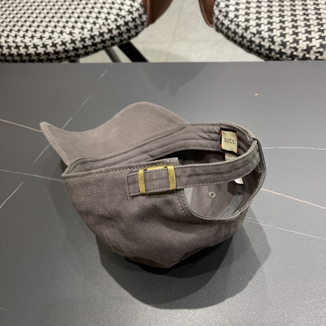  古奇Gucci～2025春季新款 简约高级感棒球帽
