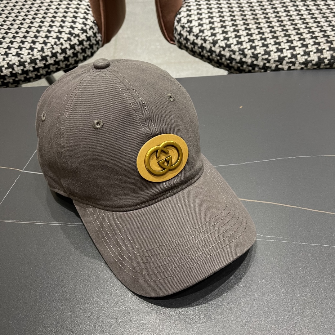  古奇Gucci～2025春季新款 简约高级感棒球帽

