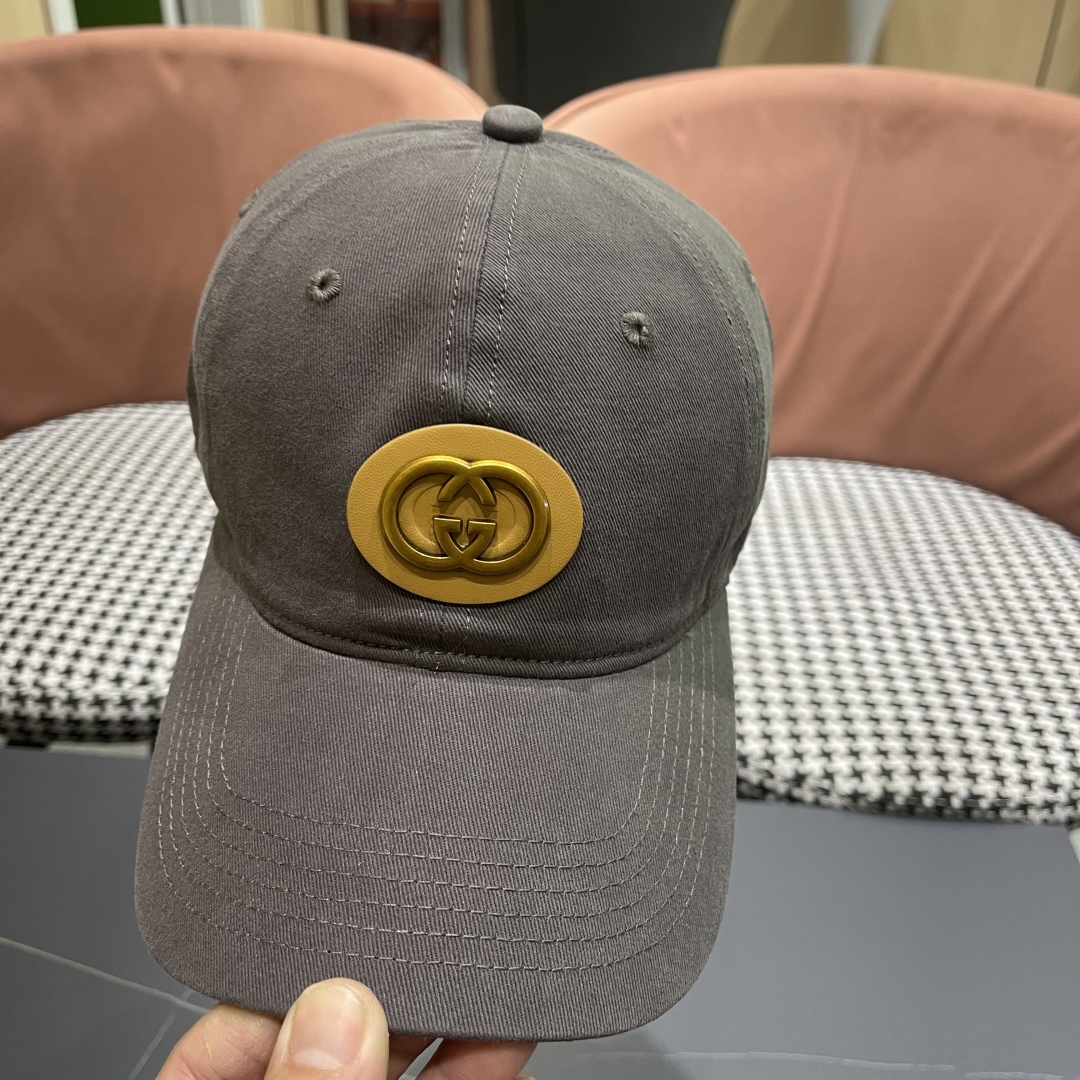  古奇Gucci～2025春季新款 简约高级感棒球帽
