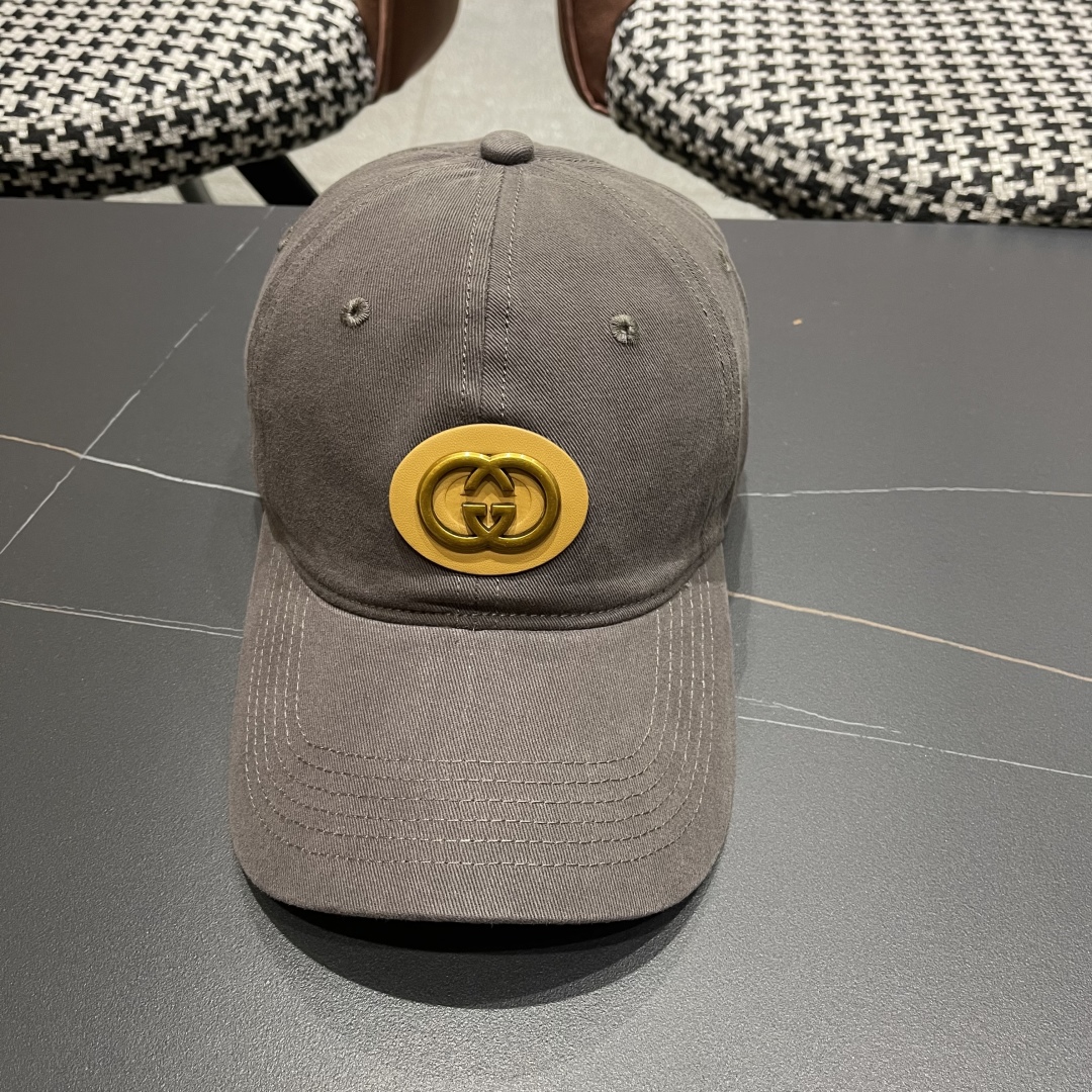  古奇Gucci～2025春季新款 简约高级感棒球帽
