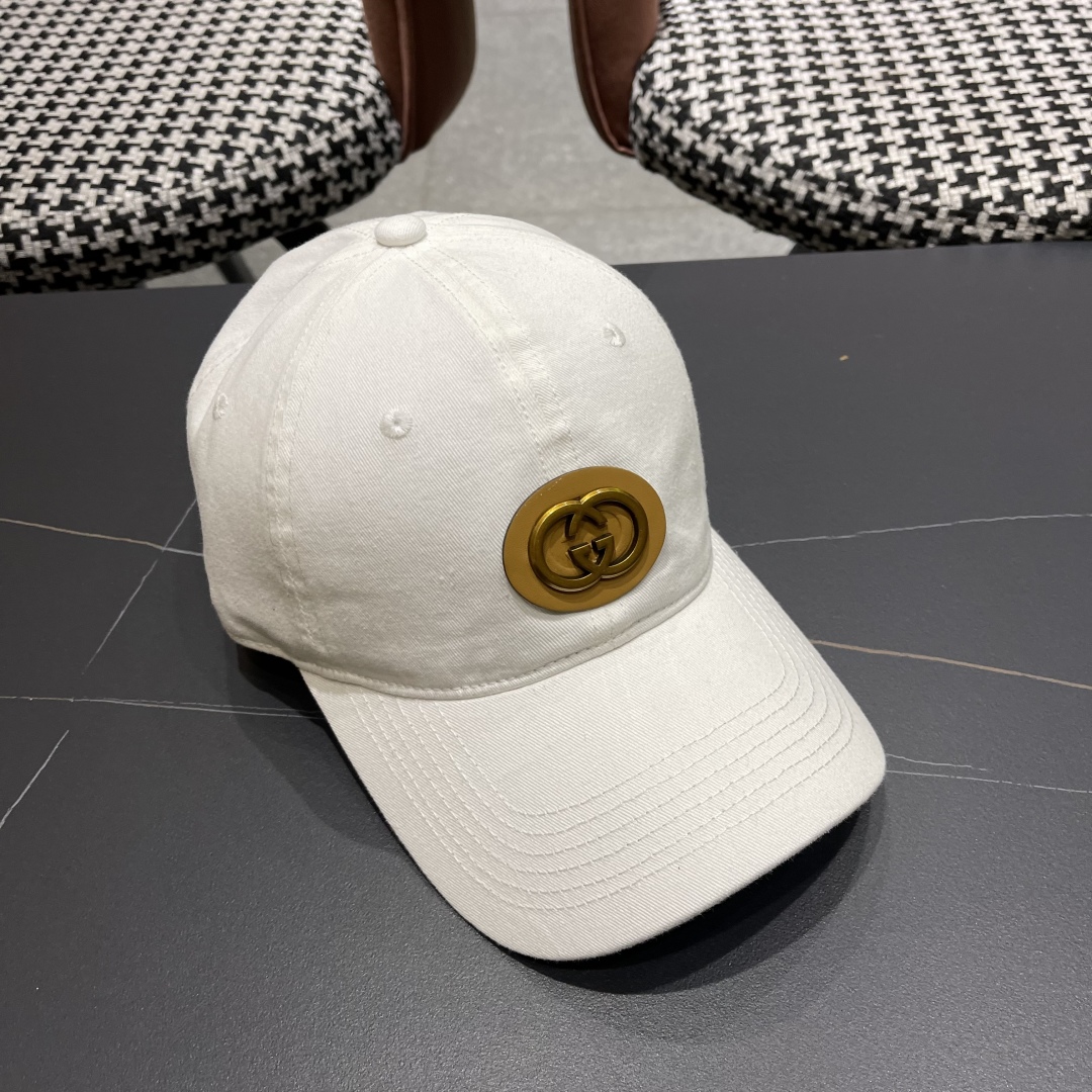  古奇Gucci～2025春季新款 简约高级感棒球帽

