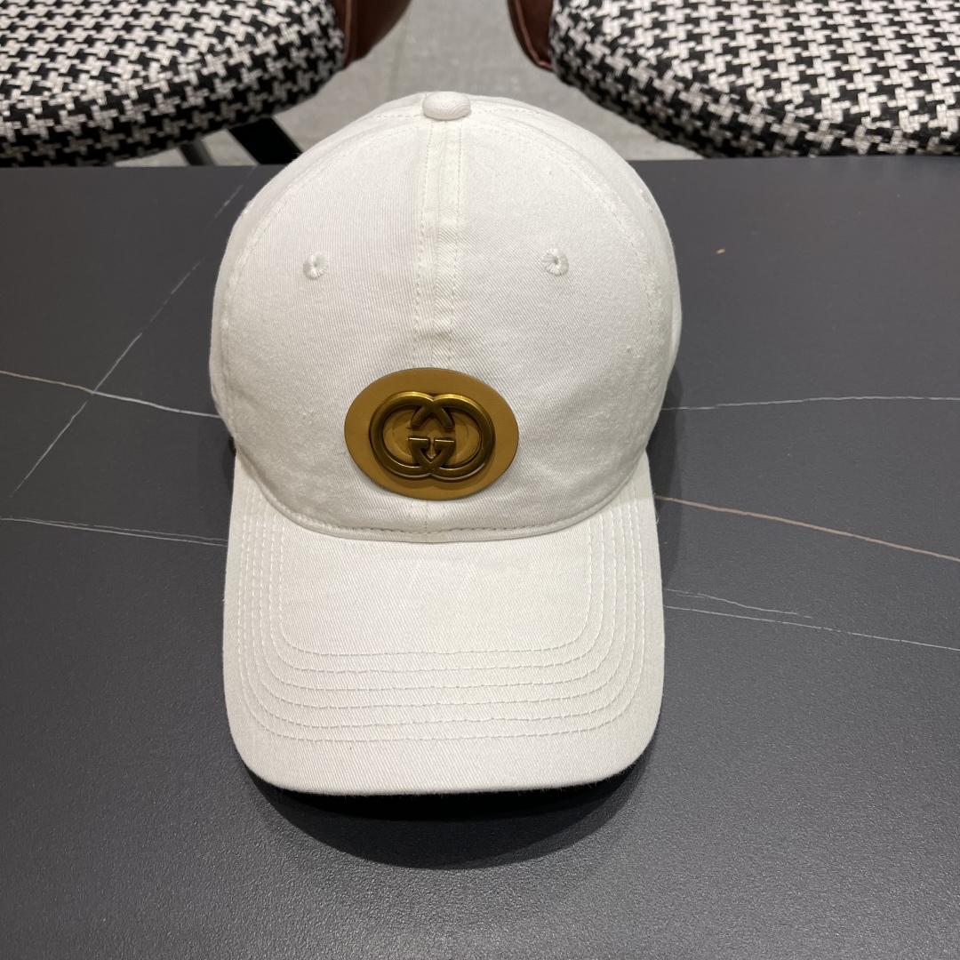  古奇Gucci～2025春季新款 简约高级感棒球帽
