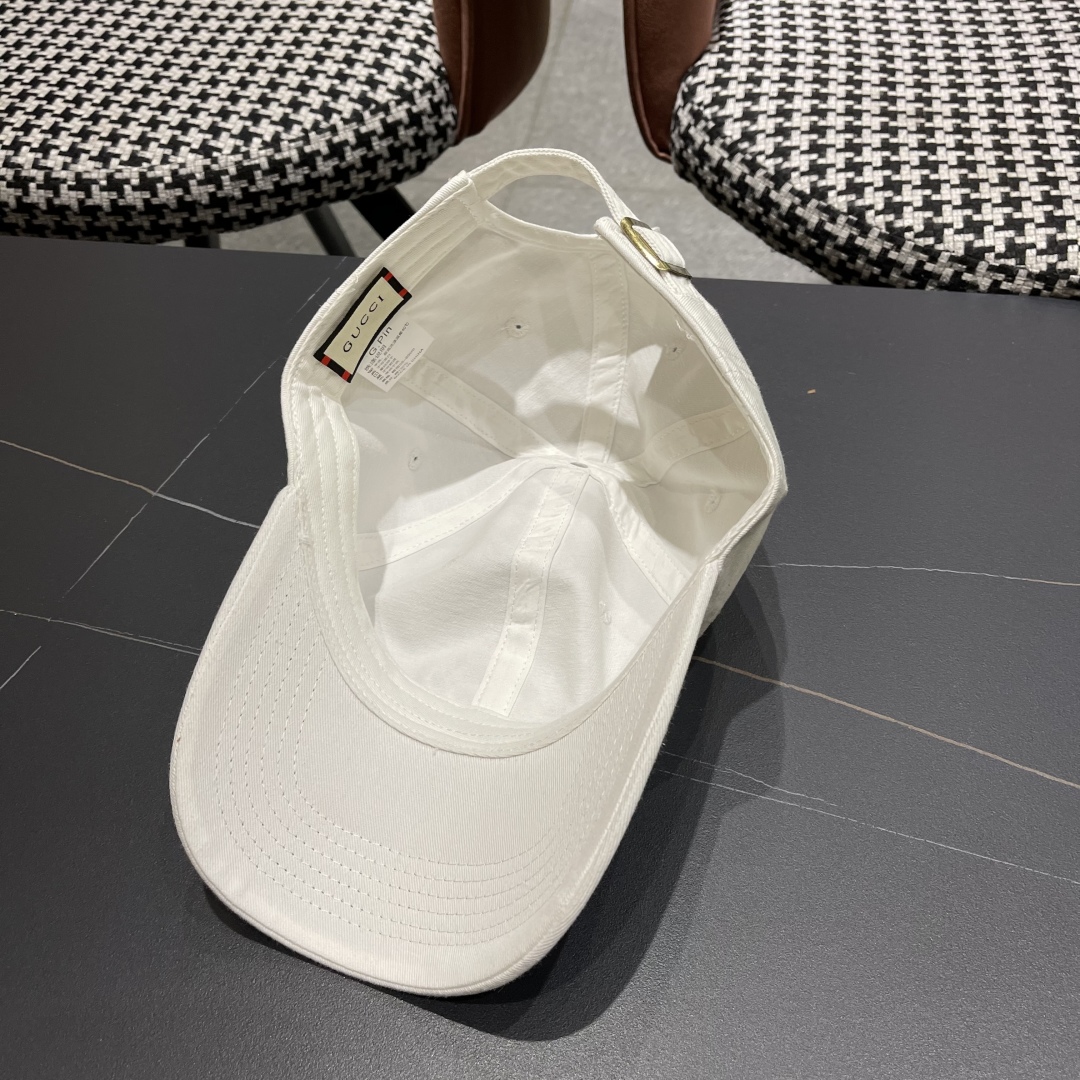  古奇Gucci～2025春季新款 简约高级感棒球帽
