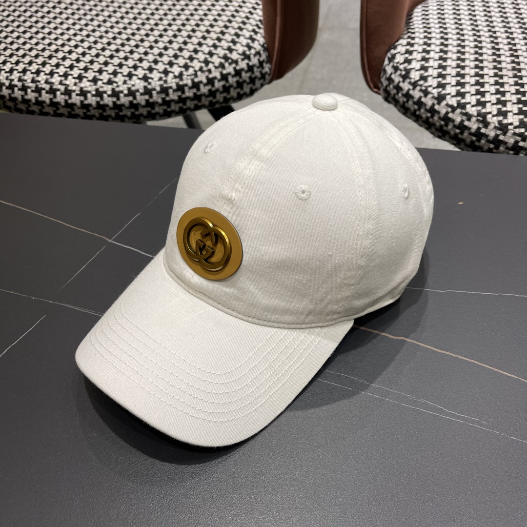  古奇Gucci～2025春季新款 简约高级感棒球帽
