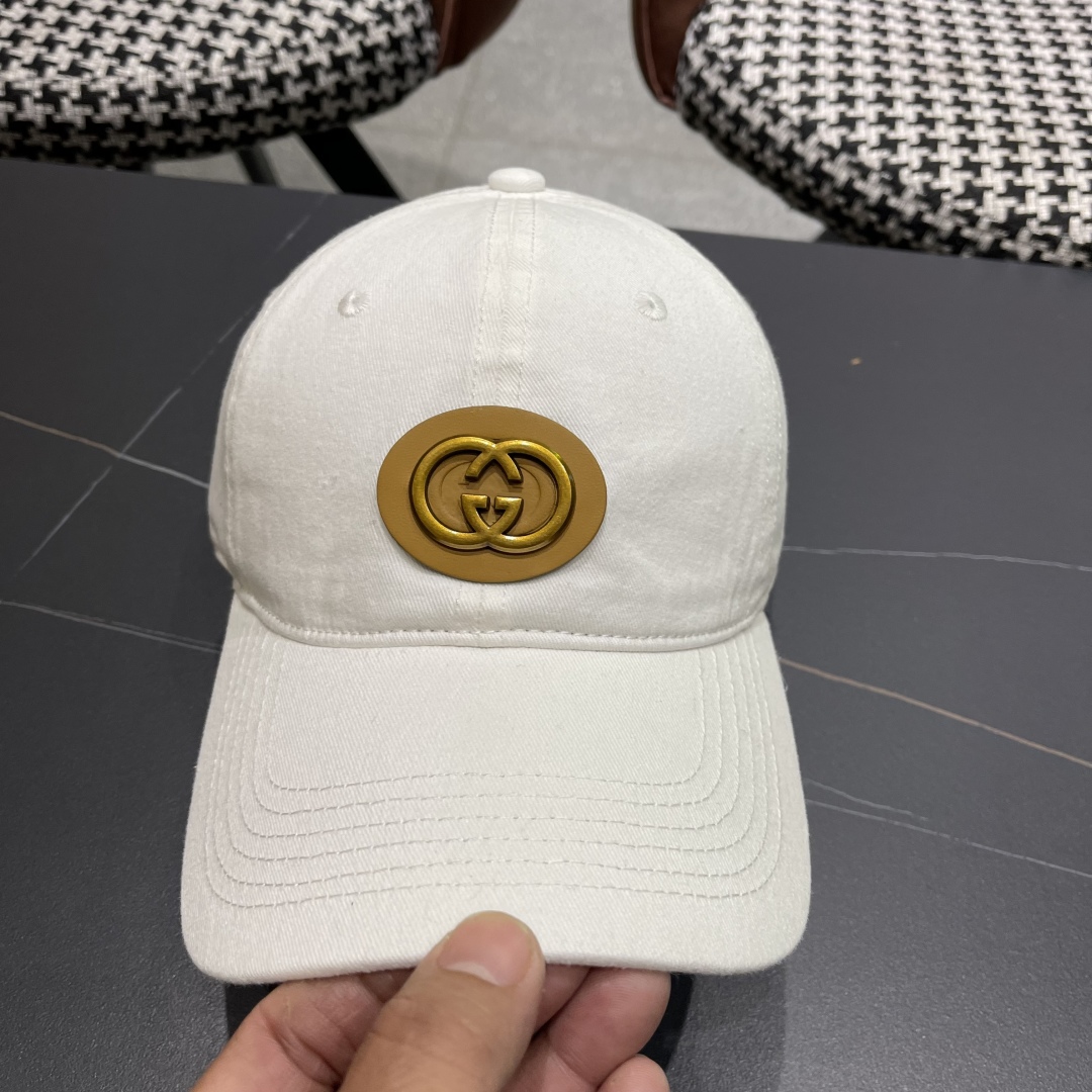  古奇Gucci～2025春季新款 简约高级感棒球帽
