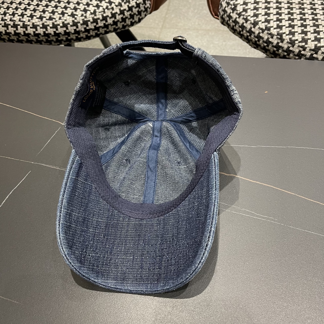  LV路易威登牛仔棒球帽🧢轻盈透气。完美版型，独家实物拍摄，男女适用