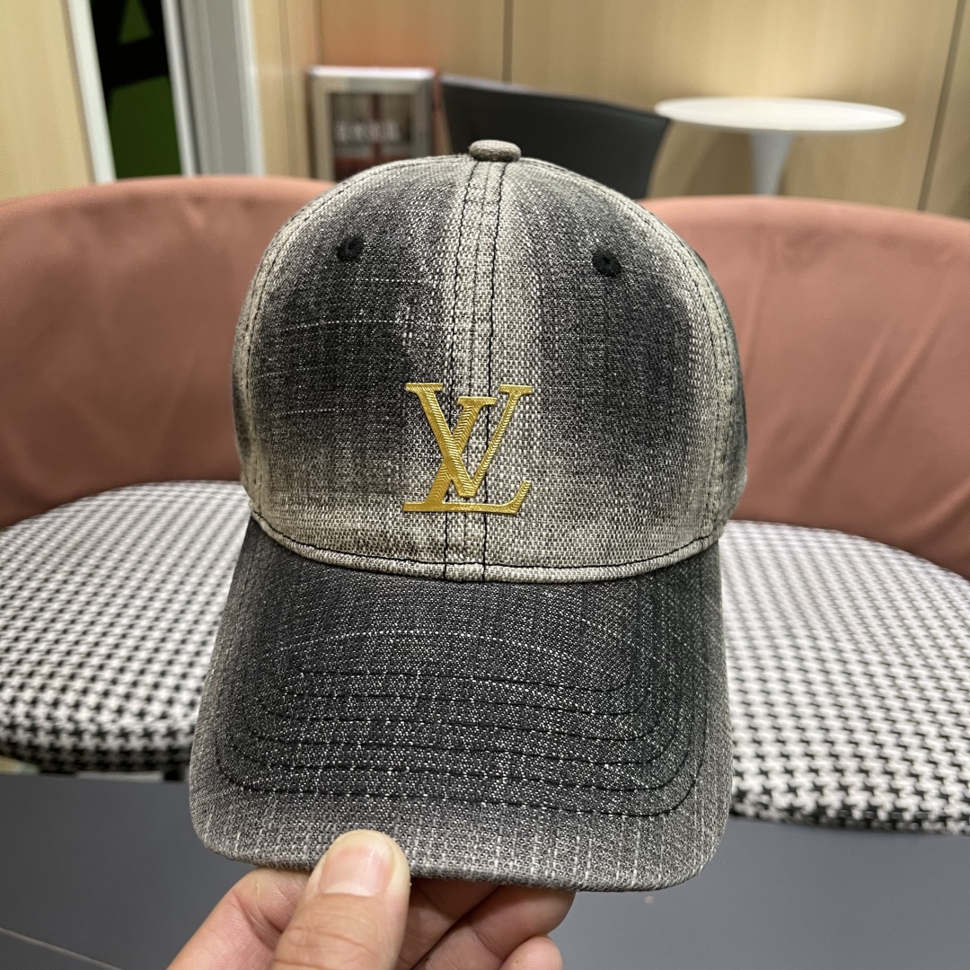  LV路易威登牛仔棒球帽🧢轻盈透气。完美版型，独家实物拍摄，男女适用