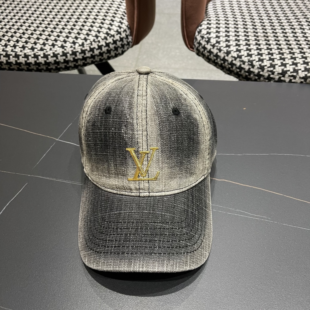  LV路易威登牛仔棒球帽🧢轻盈透气。完美版型，独家实物拍摄，男女适用