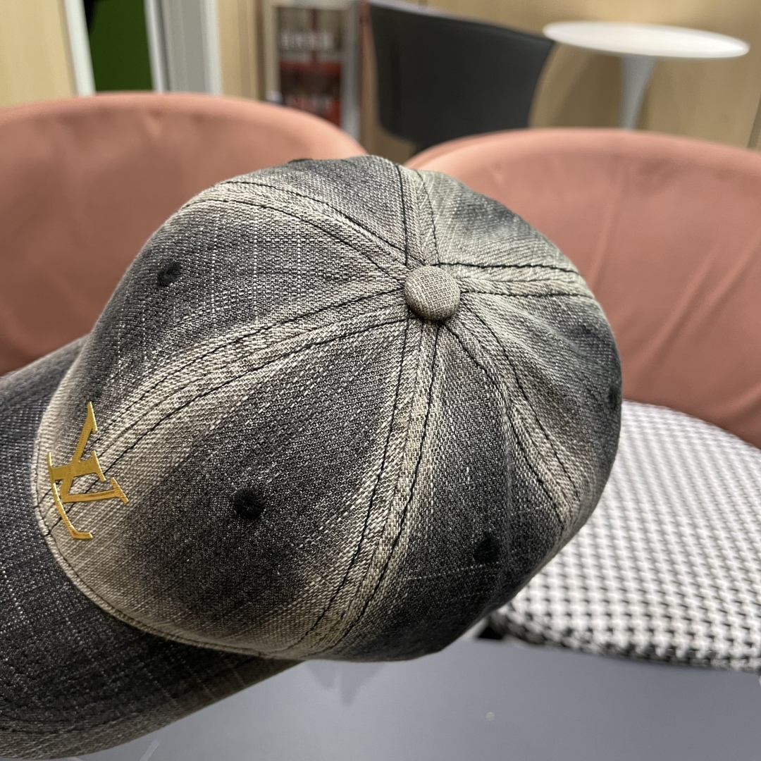  LV路易威登牛仔棒球帽🧢轻盈透气。完美版型，独家实物拍摄，男女适用