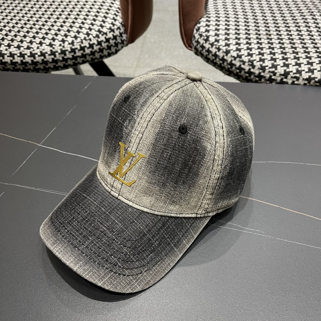  LV路易威登牛仔棒球帽🧢轻盈透气。完美版型，独家实物拍摄，男女适用