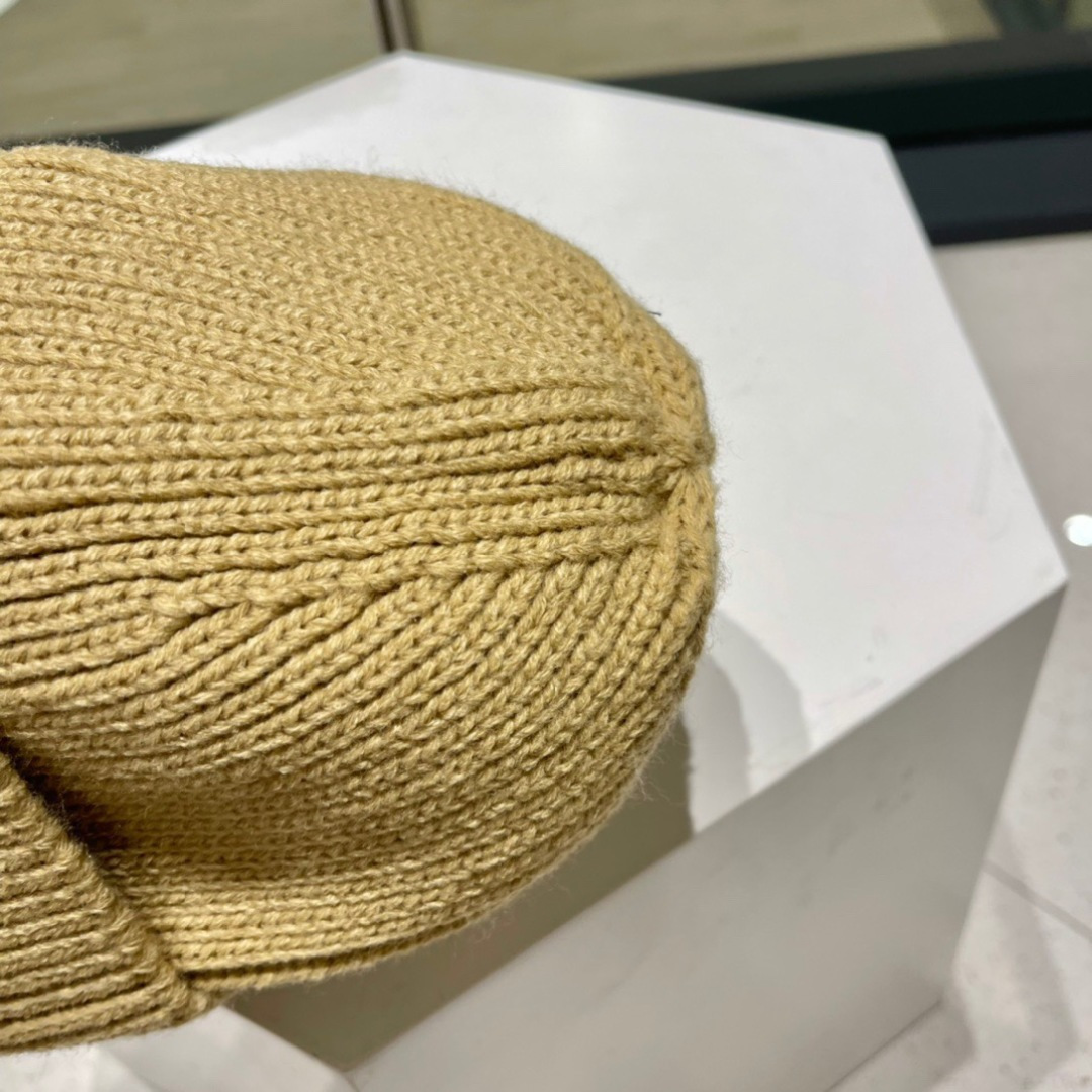 Chanel 香奈儿2023简约针织毛线帽，超火爆💖质感一流，出街超好搭配！