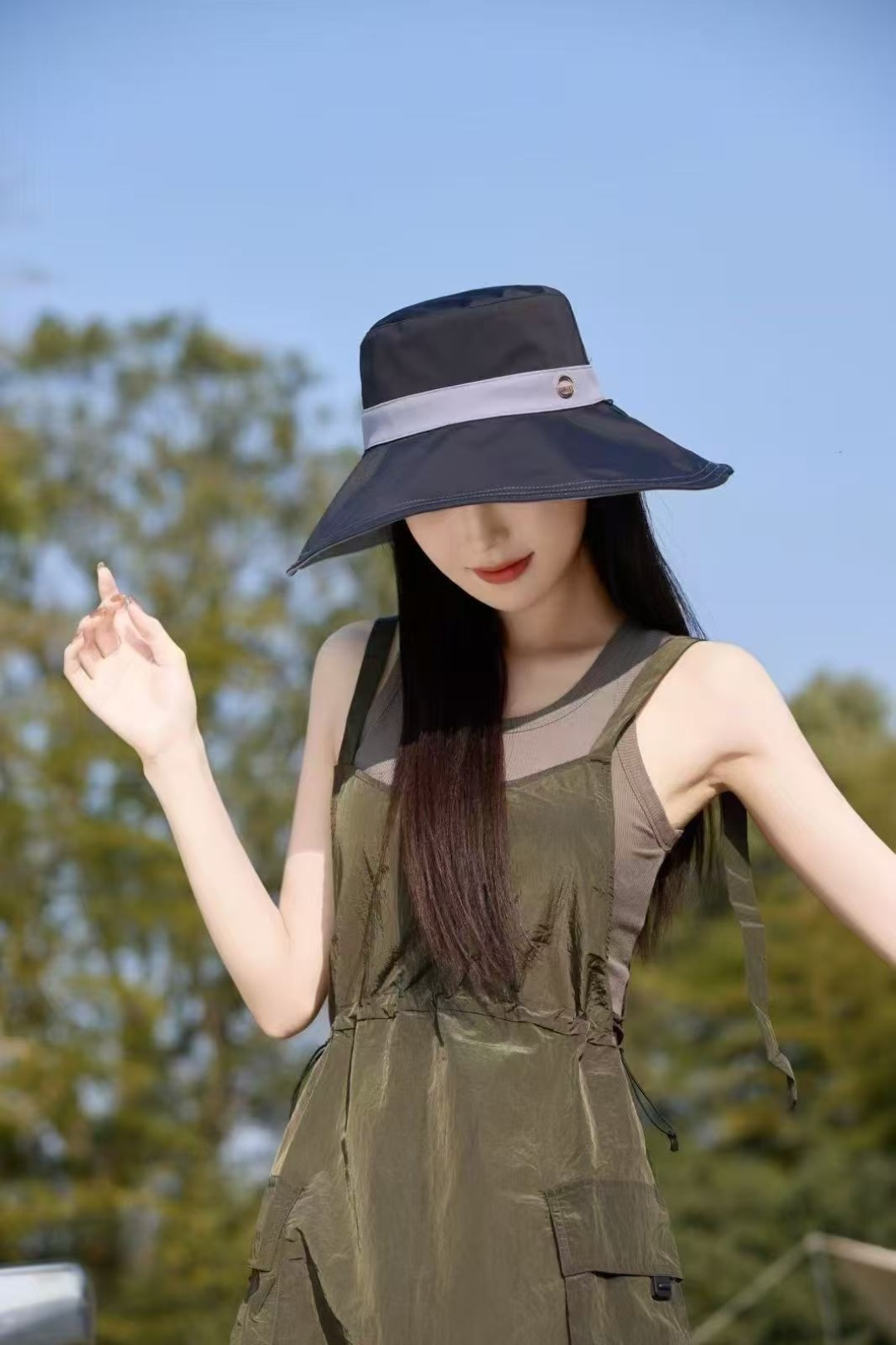  celine赛琳 2025新款春夏新款防晒渔夫帽！秋超显气质，质感无敌！