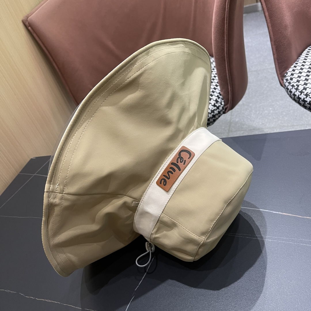  celine赛琳 2025新款春夏新款防晒渔夫帽！秋超显气质，质感无敌！