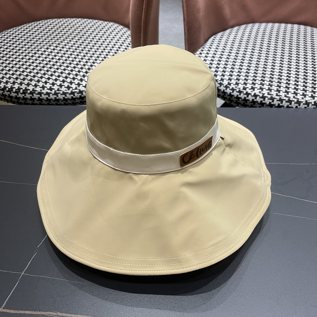  celine赛琳 2025新款春夏新款防晒渔夫帽！秋超显气质，质感无敌！