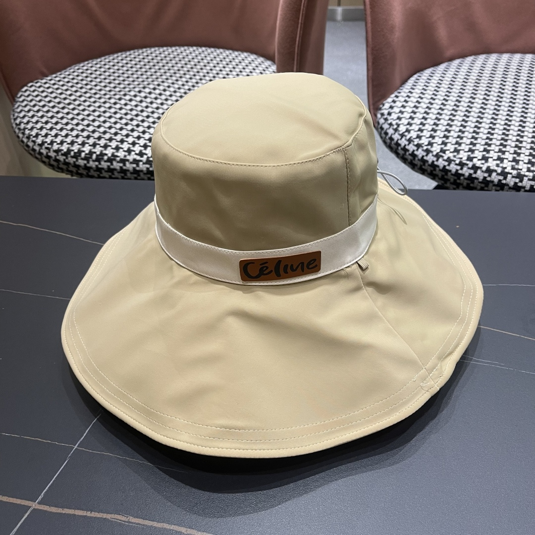  celine赛琳 2025新款春夏新款防晒渔夫帽！秋超显气质，质感无敌！