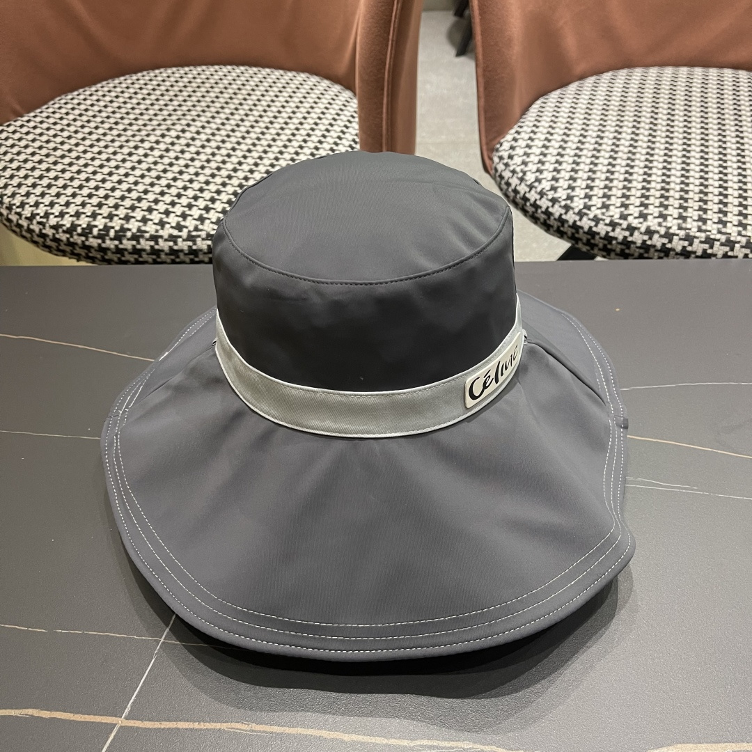  celine赛琳 2025新款春夏新款防晒渔夫帽！秋超显气质，质感无敌！