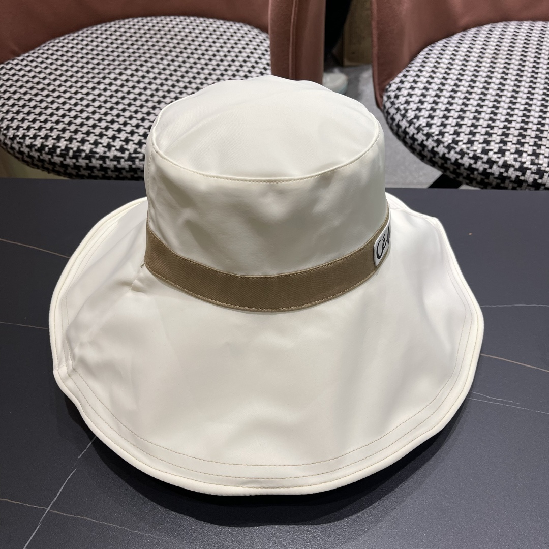  celine赛琳 2025新款春夏新款防晒渔夫帽！秋超显气质，质感无敌！