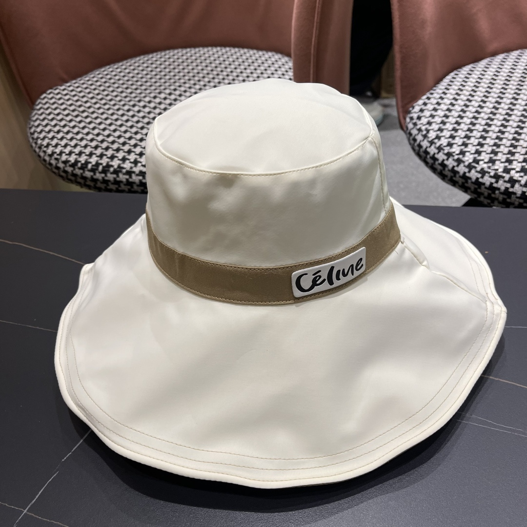  celine赛琳 2025新款春夏新款防晒渔夫帽！秋超显气质，质感无敌！