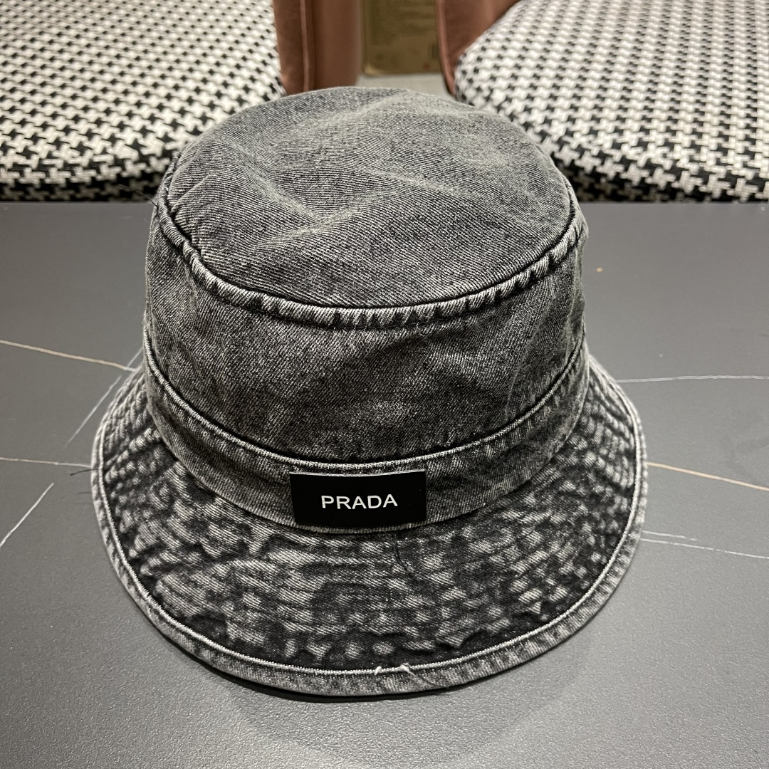 NO:228475,PRADA Prada old washing cowboy fisherman hat design street niche basin hat trendy hat straw hat fisherman hat baseball hat, hat, prada, prada, espadrilles, hats19860909PRADA普拉达 做旧水洗牛仔渔夫帽设计街头小众盆帽潮帽子草帽渔夫帽棒球帽,帽子,prada,prada,espadrilles,hats,hat