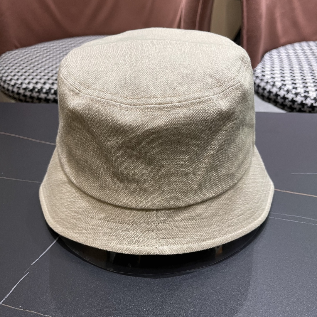  罗意威loewe春夏新款日式简约渔夫帽网红百搭遮阳显脸小水桶帽