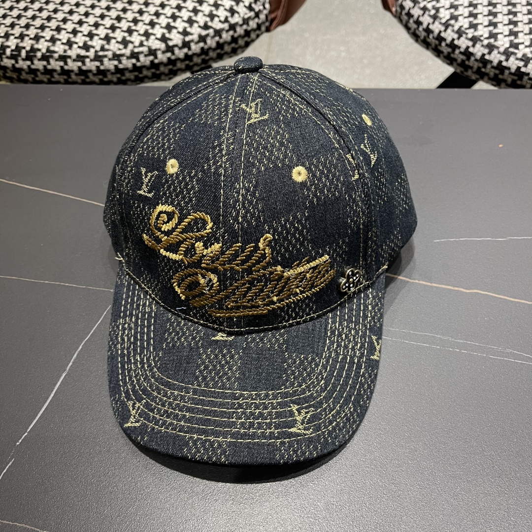  LV路易威登新款原单棒球帽，11开模订制，时尚帅气质量超赞，基础头围56，贴片可调节。