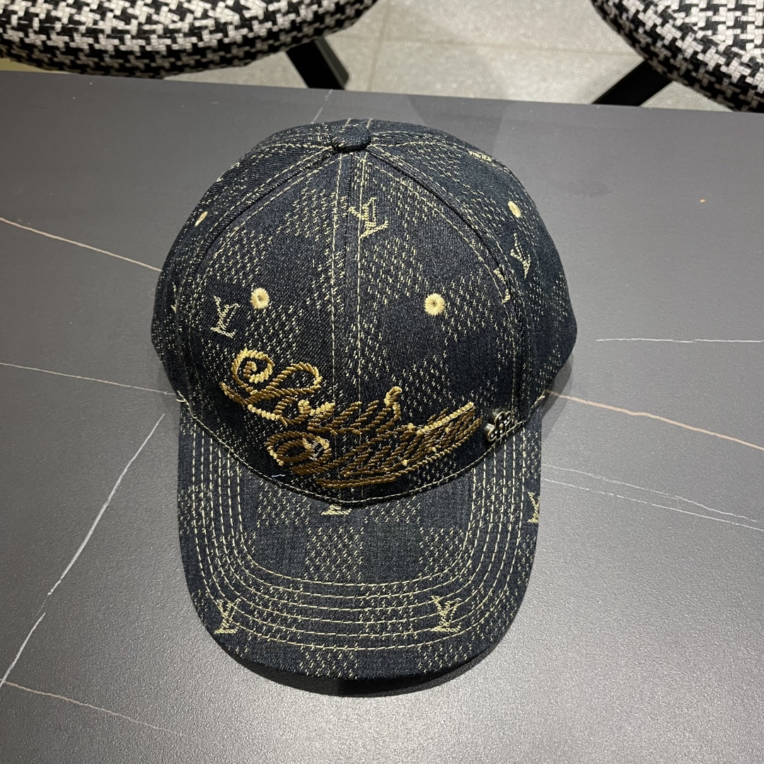  LV路易威登新款原单棒球帽，11开模订制，时尚帅气质量超赞，基础头围56，贴片可调节。