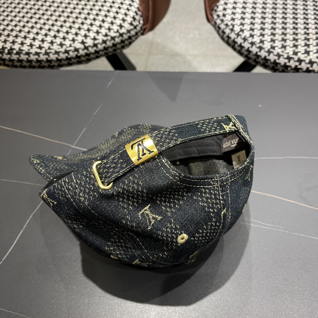  LV路易威登新款原单棒球帽，11开模订制，时尚帅气质量超赞，基础头围56，贴片可调节。