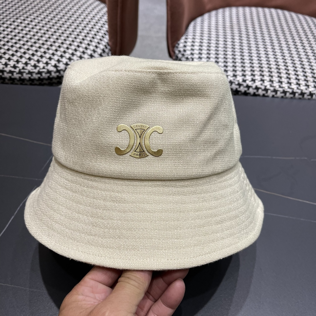  celine赛琳 春夏新款遮阳渔夫帽超显气质，质感无敌！