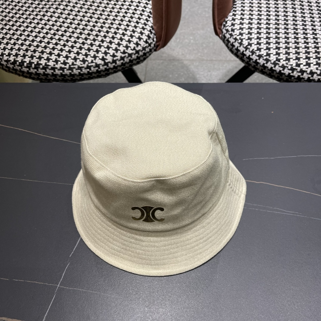  celine赛琳 春夏新款遮阳渔夫帽超显气质，质感无敌！