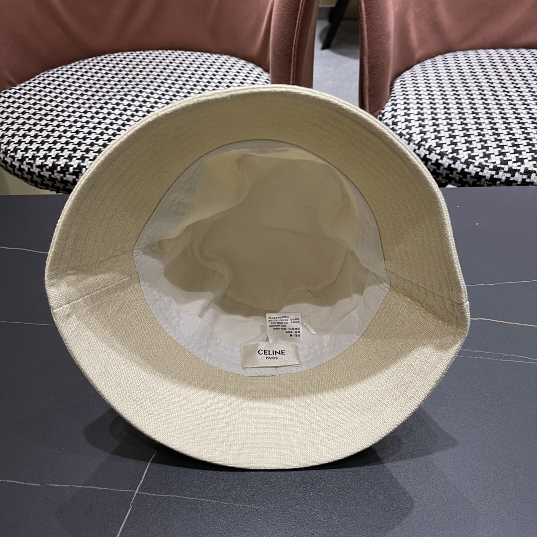  celine赛琳 春夏新款遮阳渔夫帽超显气质，质感无敌！