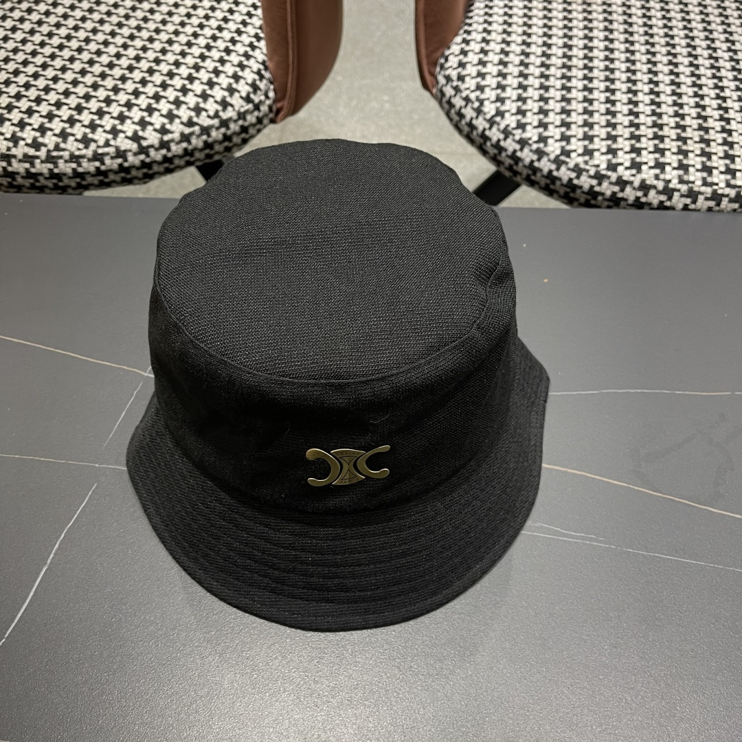  celine赛琳 春夏新款遮阳渔夫帽超显气质，质感无敌！