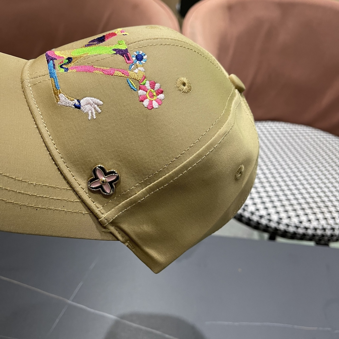 路易威登棒球帽 LouisVuitton😍新款LV棒球帽高端大气，百搭款🤗男女通用！跑量！
