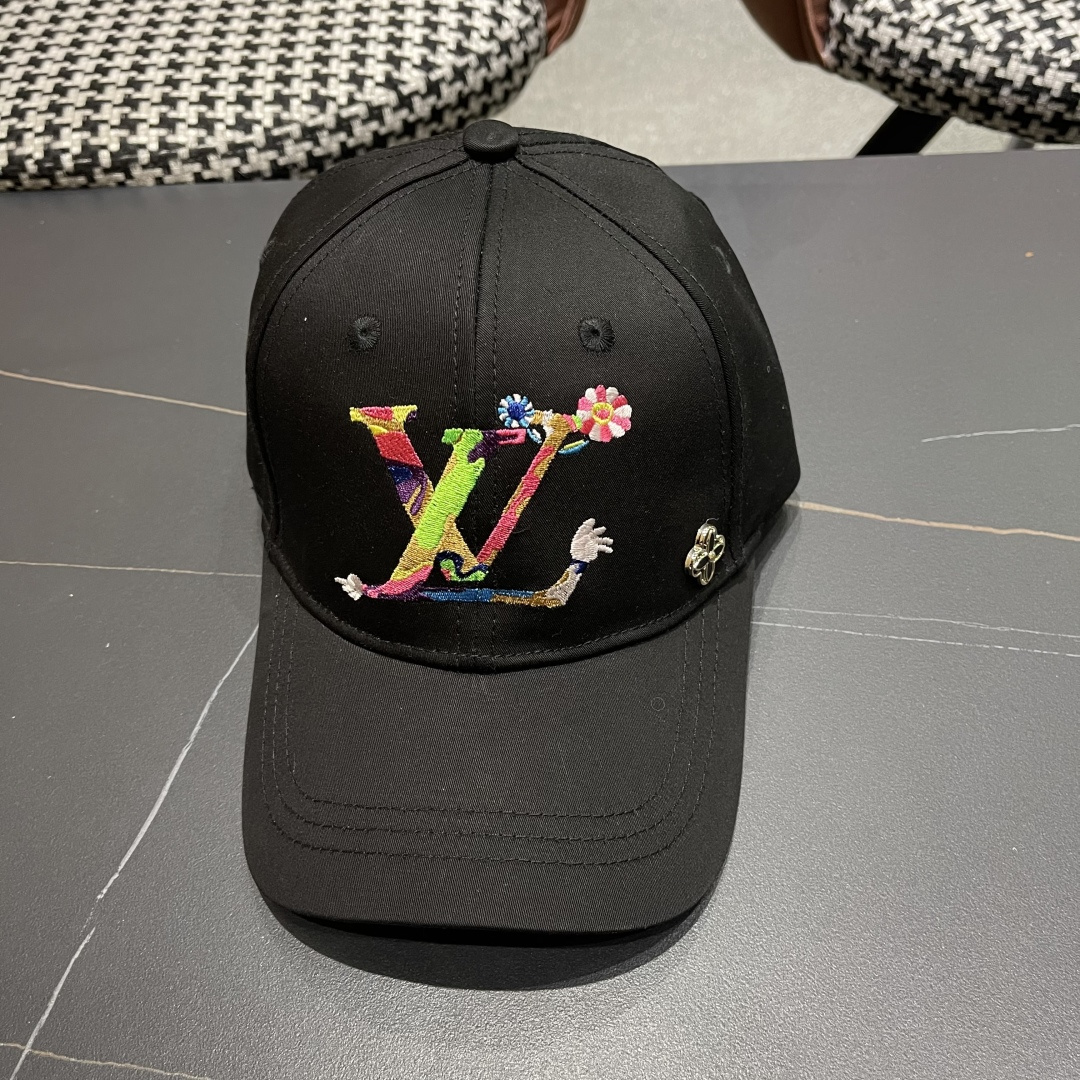 路易威登棒球帽 LouisVuitton😍新款LV棒球帽高端大气，百搭款🤗男女通用！跑量！