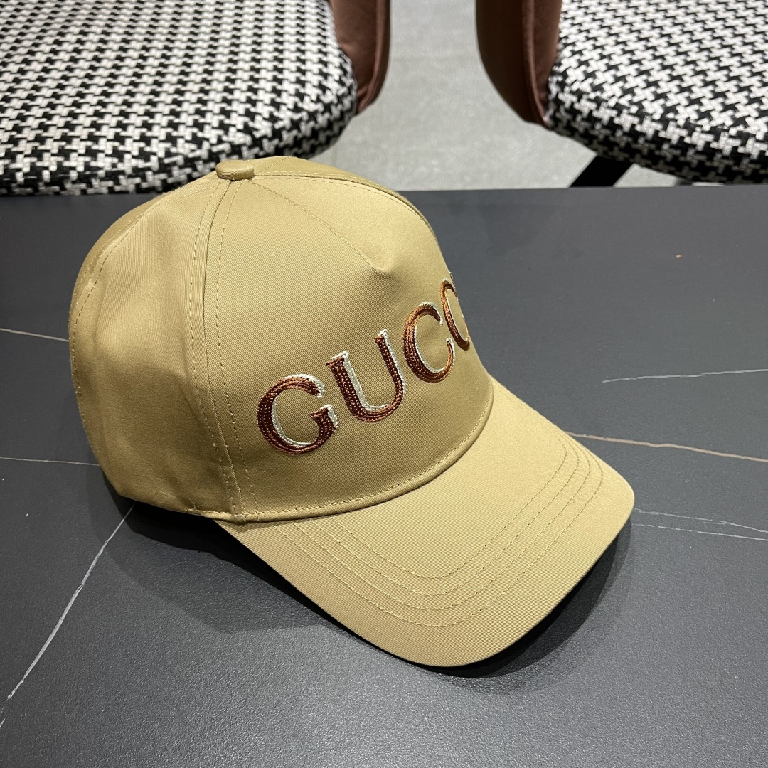  P古奇棒球帽♥️GUCCI🧢官网新品，棒球帽，原单品质火爆来袭 🔥🎩 工艺非常精美 高档大气上档次！低