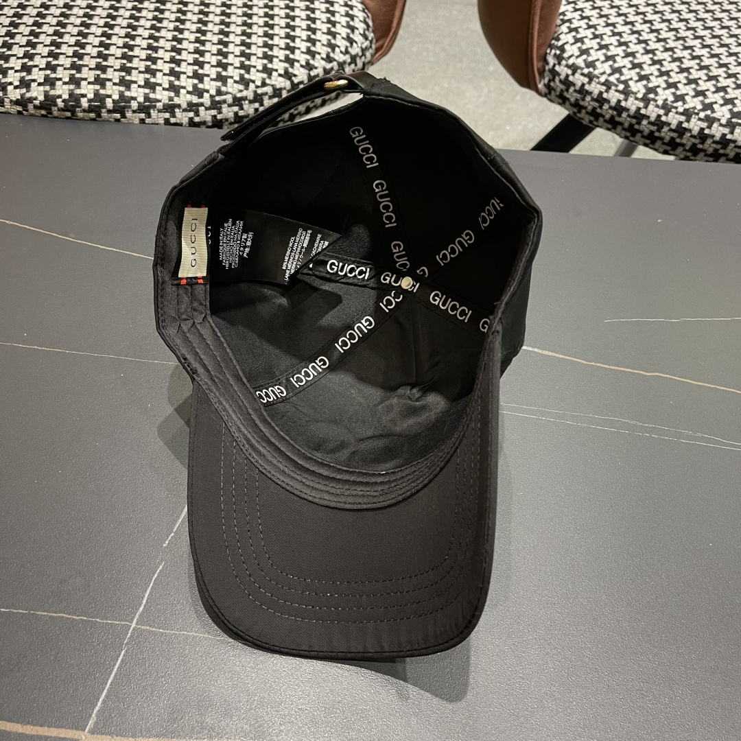  P古奇棒球帽♥️GUCCI🧢官网新品，棒球帽，原单品质火爆来袭 🔥🎩 工艺非常精美 高档大气上档次！低