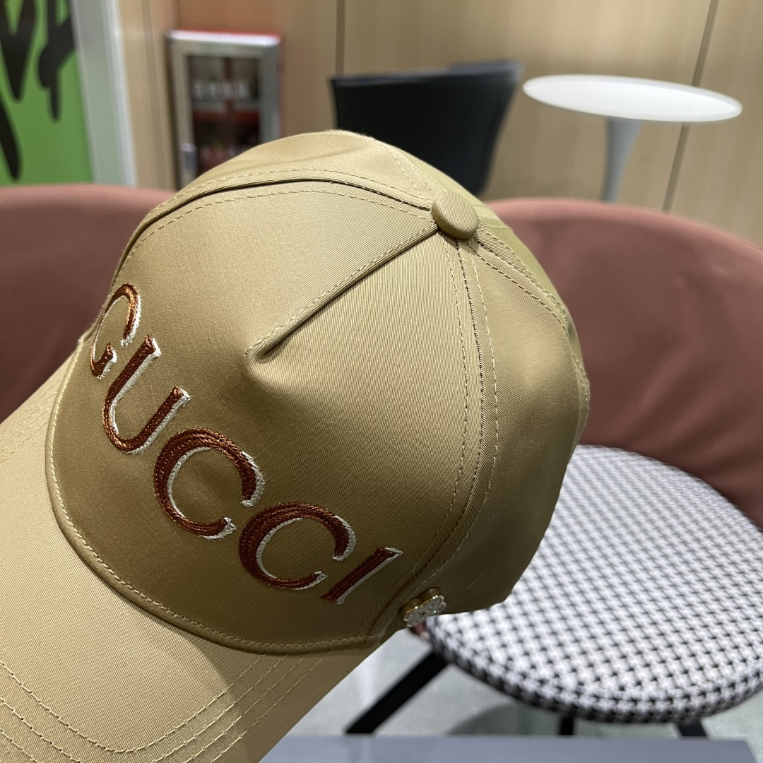  P古奇棒球帽♥️GUCCI🧢官网新品，棒球帽，原单品质火爆来袭 🔥🎩 工艺非常精美 高档大气上档次！低
